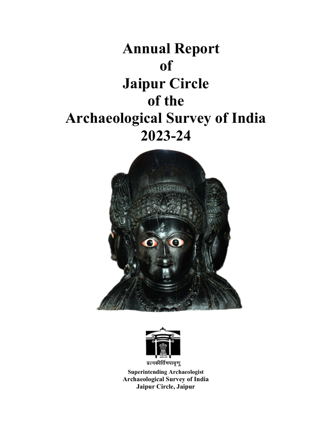 Cover of Archaeological Survey of India — Annual Report 2023–24
