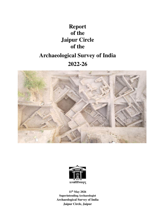Cover of Jaipur Circle: Consolidated Report, 2022–26