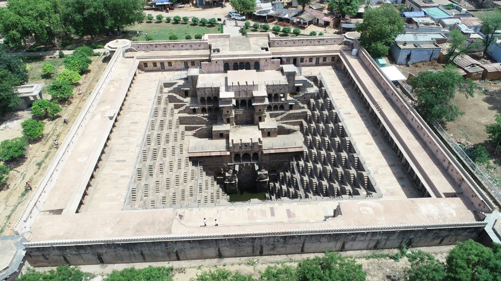Chand Baori stepwell at Abhaneri