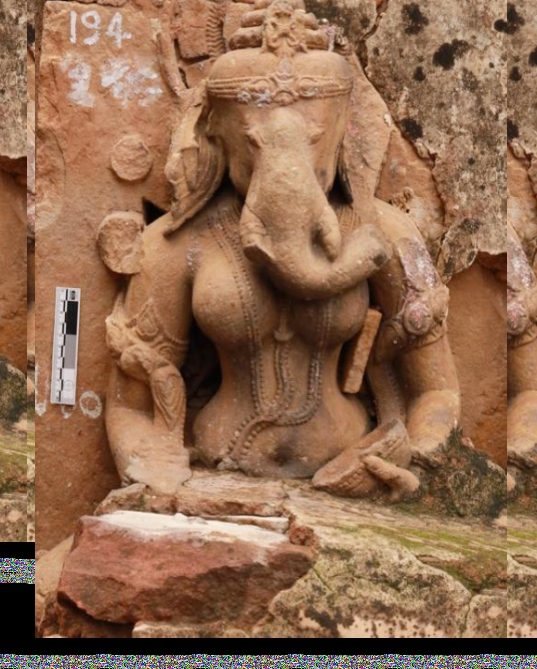 A sandstone Ganesha from the Harshnath temple, Sikar